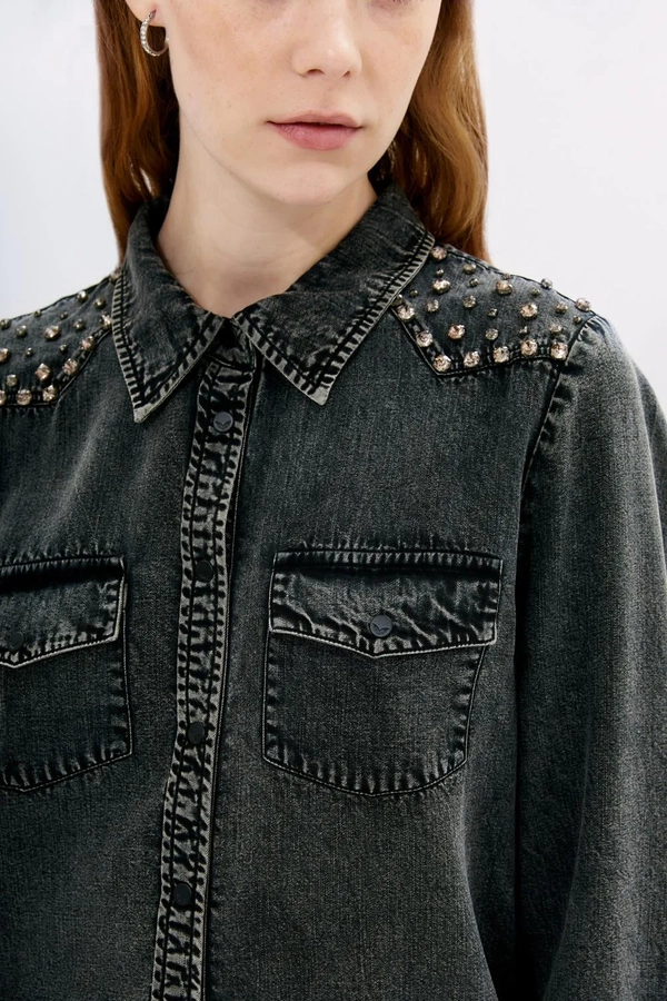 camisa texan detail