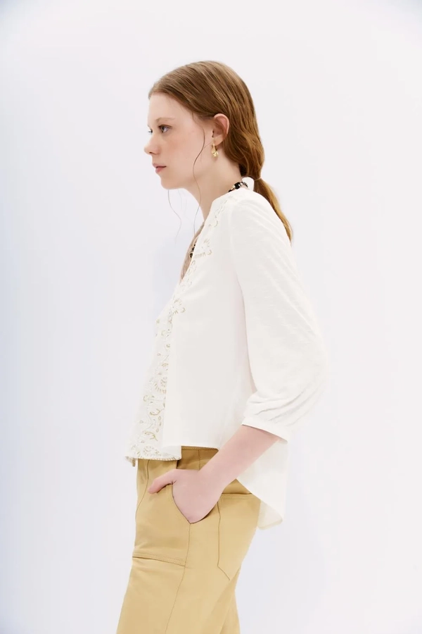 camisa amalita lurex