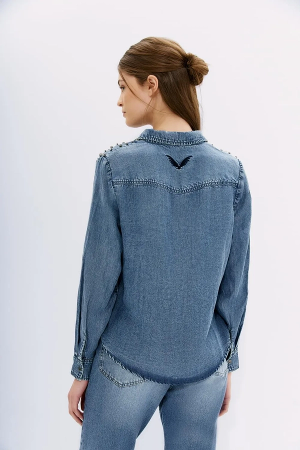 camisa texan detail