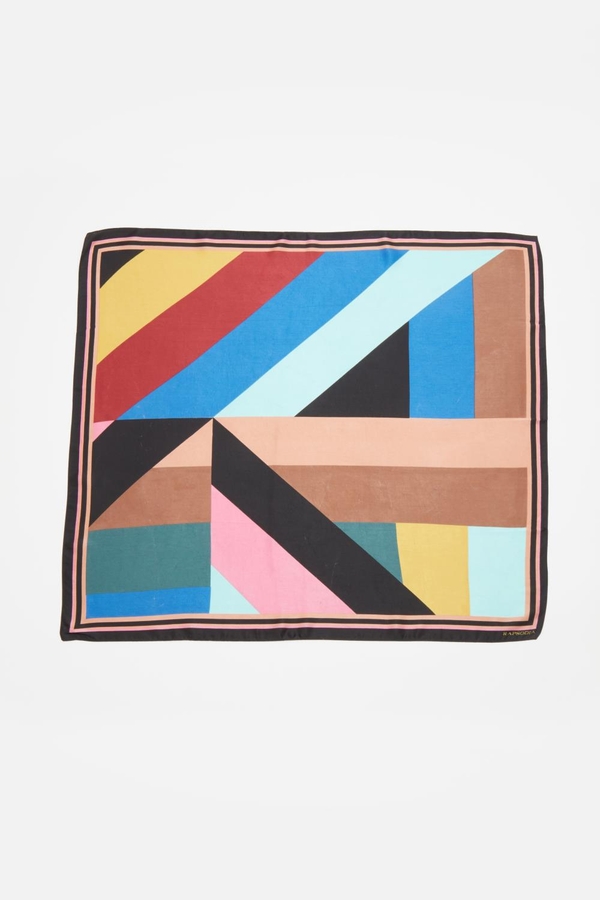 pañuelo rainbow geo 80x80