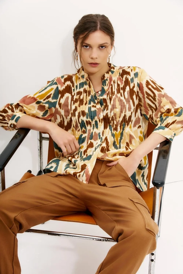 camisa sun ikat