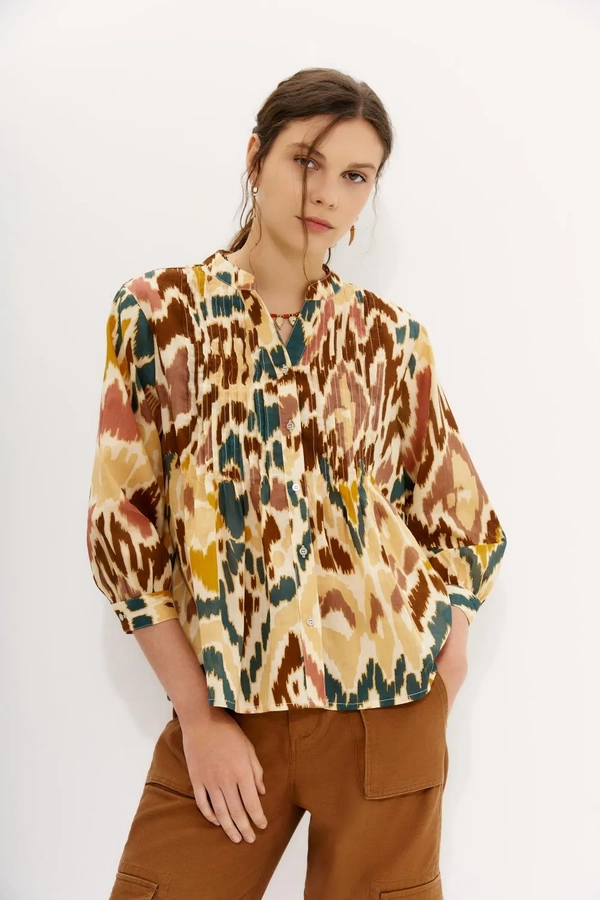 camisa sun ikat