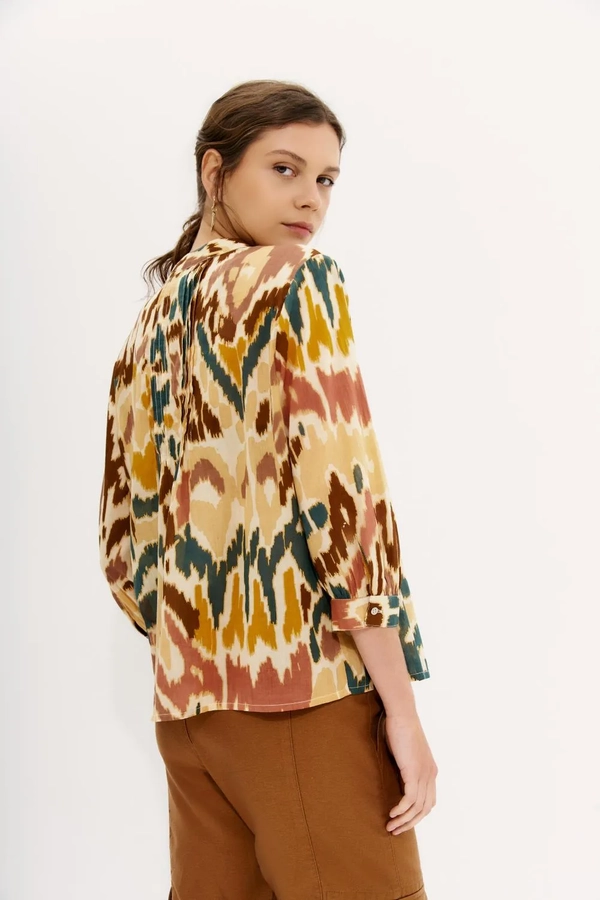 camisa sun ikat