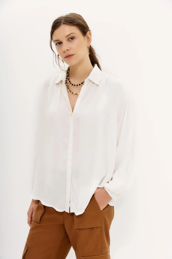 camisa lina sandwash