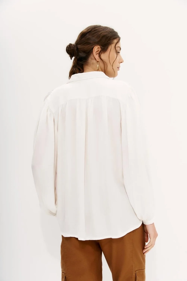 camisa lina sandwash