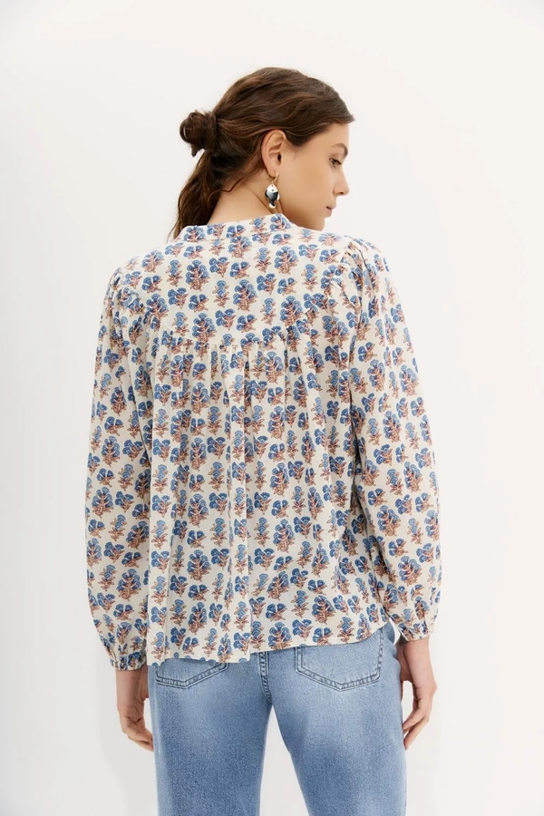 camisa jazmin block