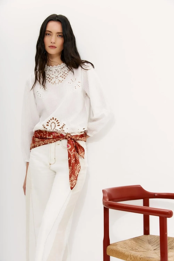 camisa crop