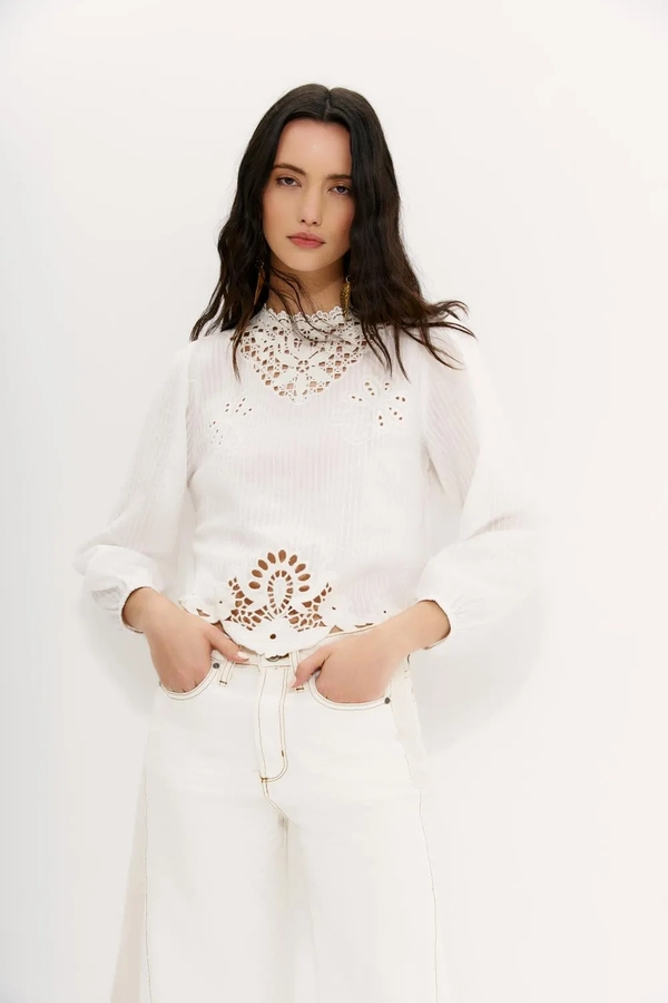 camisa crop