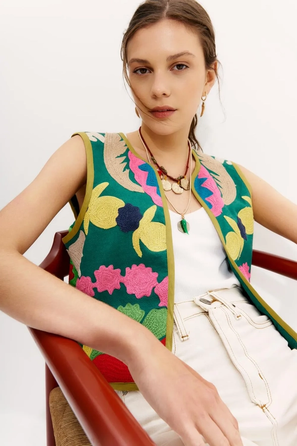 chaleco uzbek