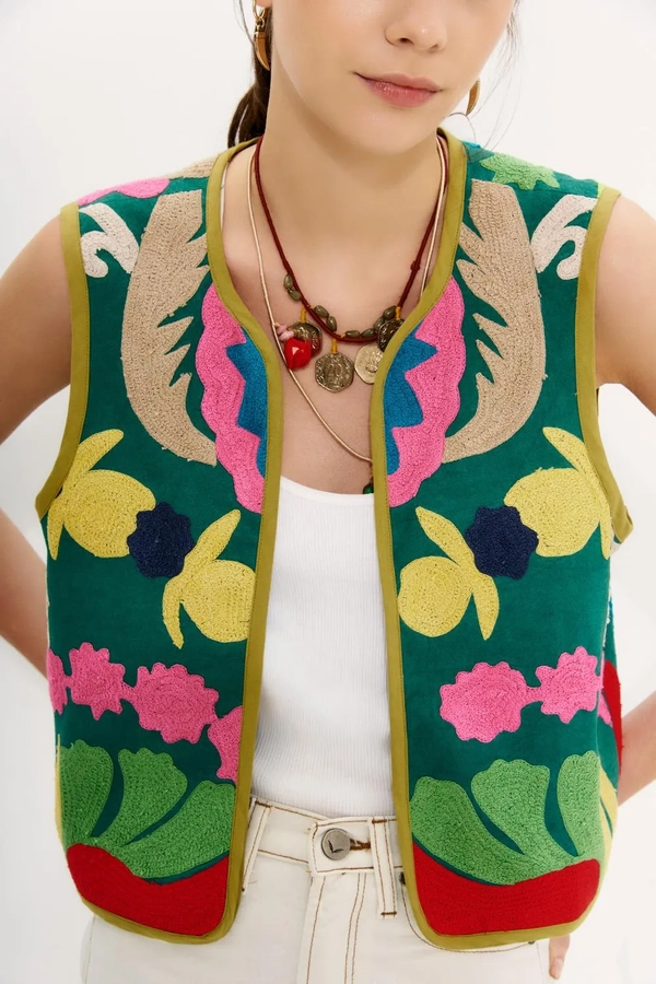 chaleco uzbek