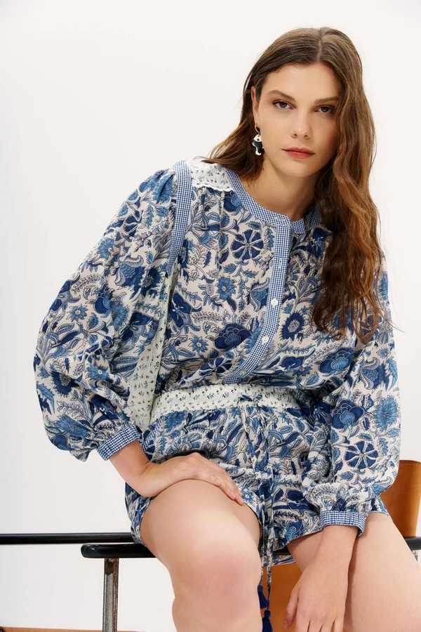 camisa azalea vichy