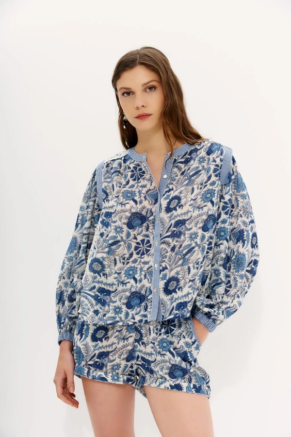 camisa azalea vichy