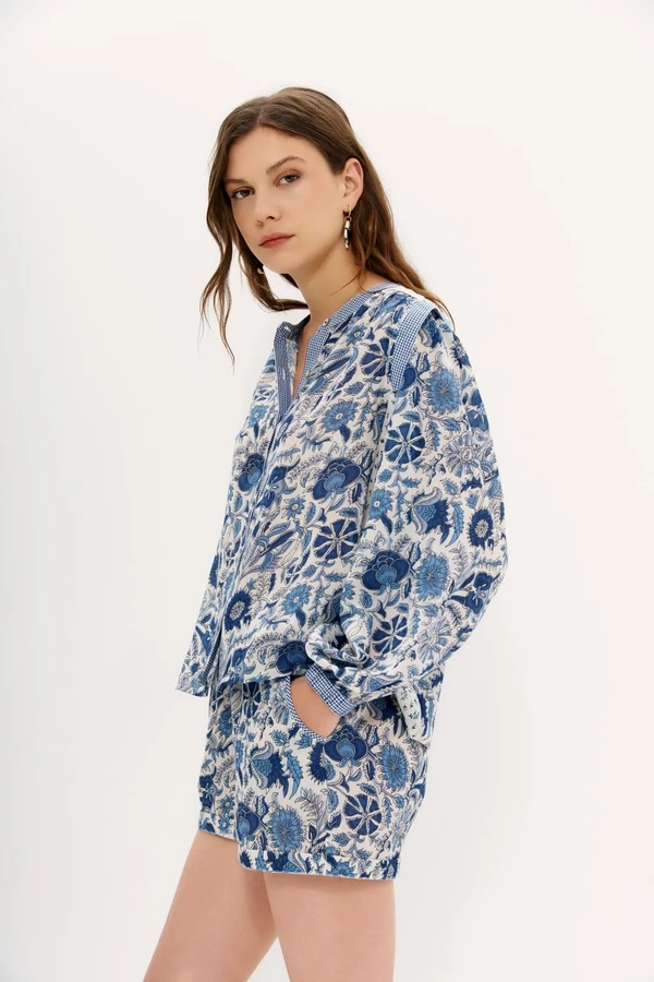 camisa azalea vichy