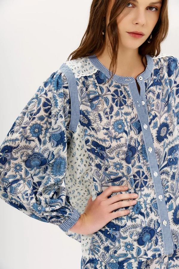 camisa azalea vichy