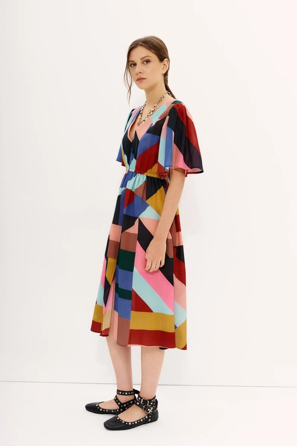 vestido sol rainbow