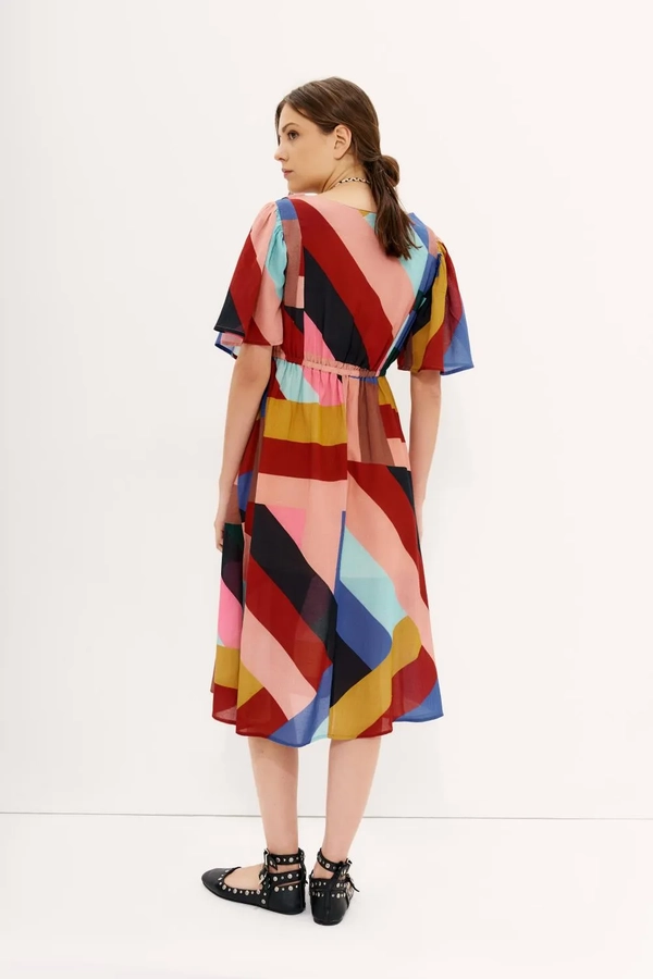 vestido sol rainbow