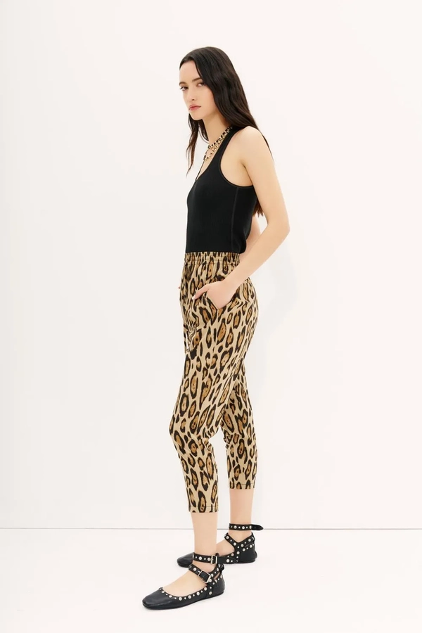 pantalon porter leopard new d