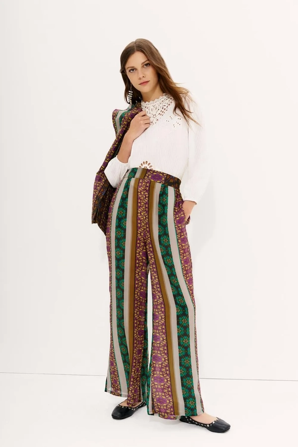 pantalon crop multiblock
