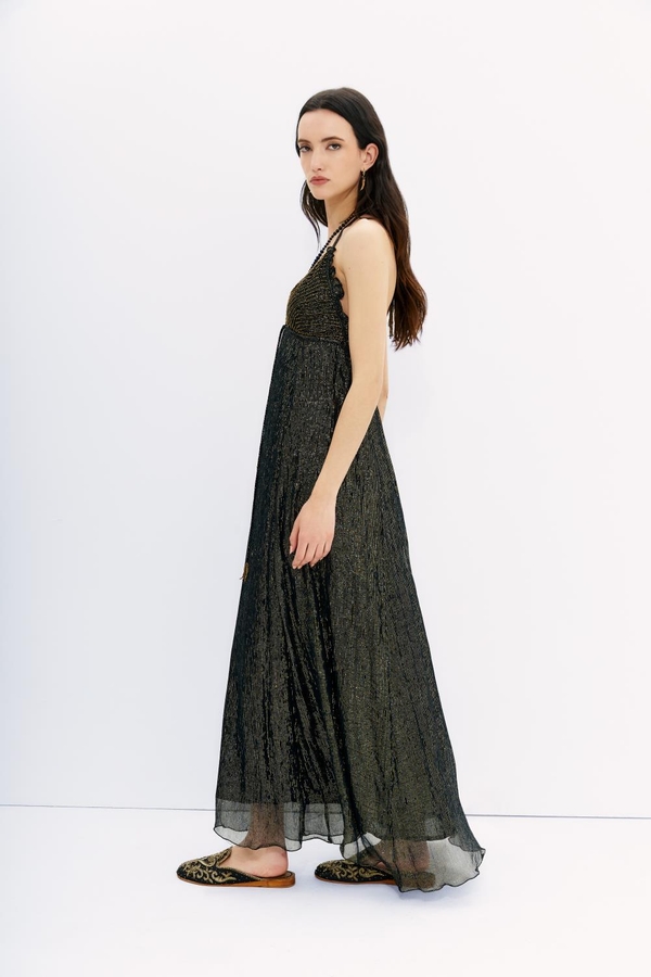 vestido suki lurex