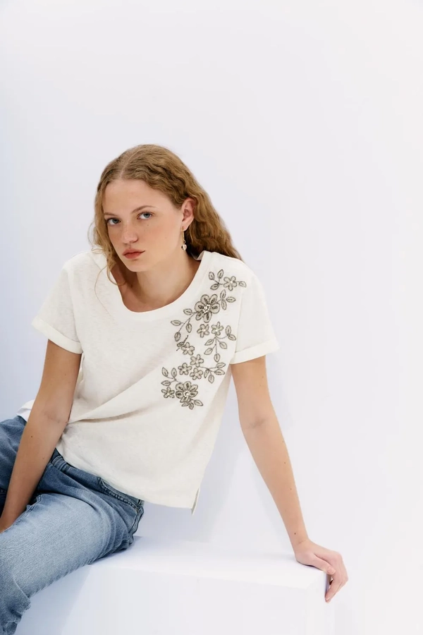 camiseta flower