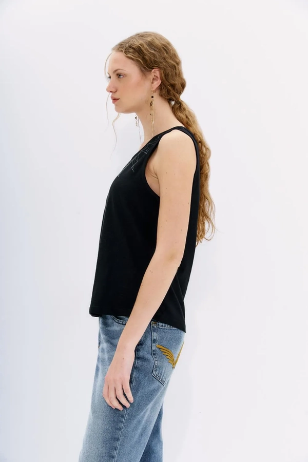 musculosa silver new