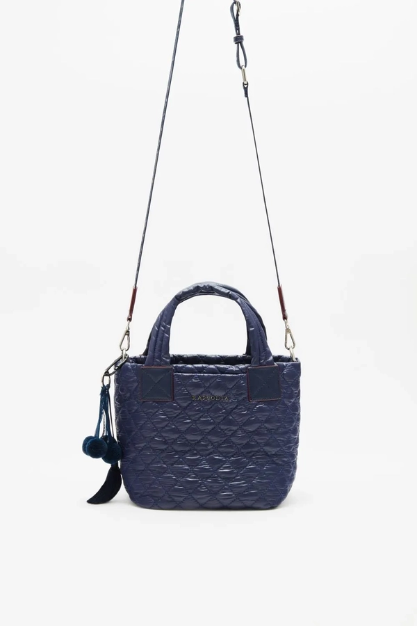 cartera tote matelase