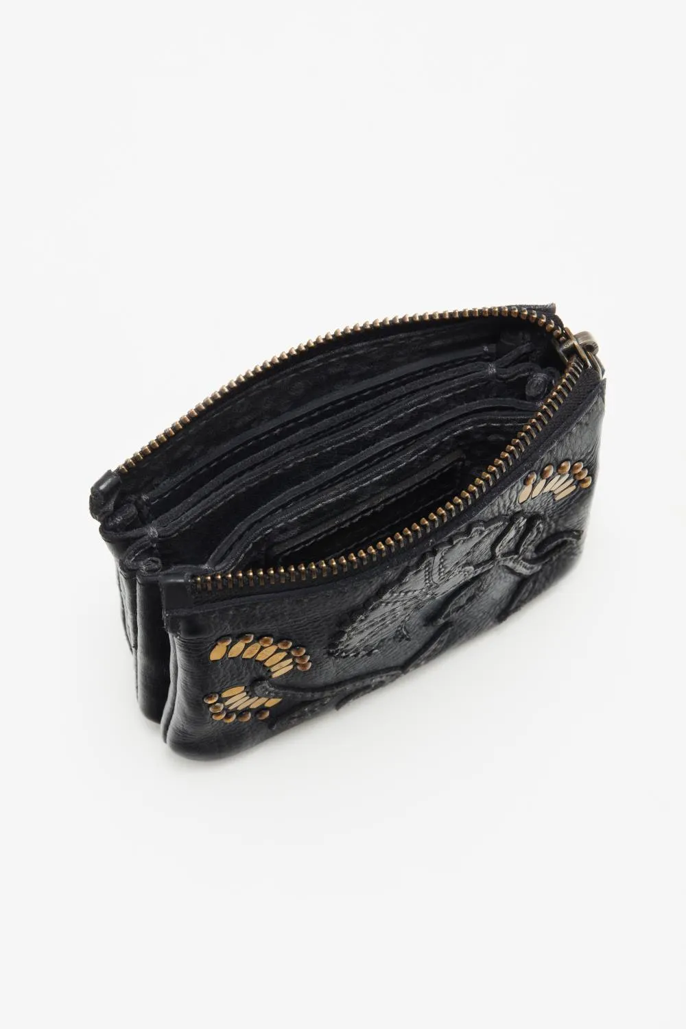 billetera braid flower