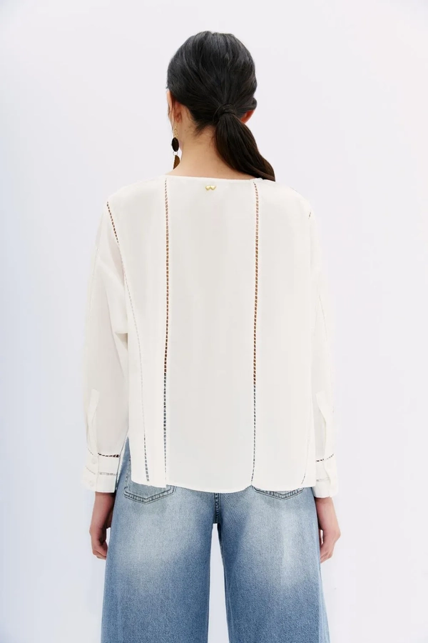 camisa gypsy lace