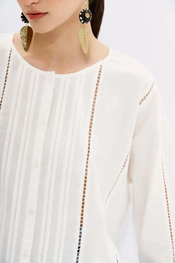 camisa gypsy lace