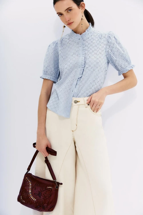 camisa bouquet plain