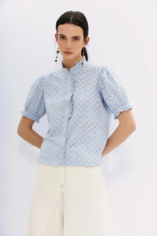 camisa bouquet plain