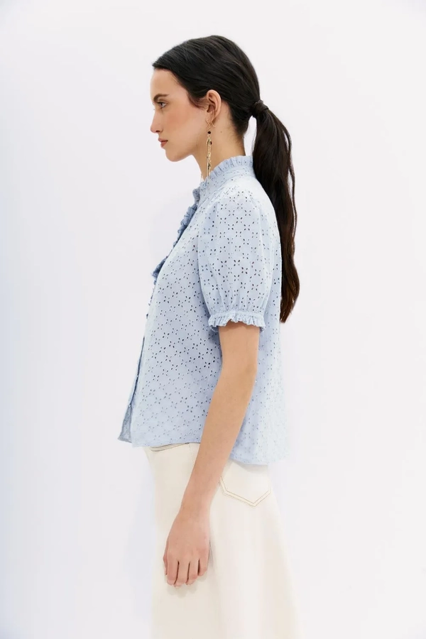 camisa bouquet plain
