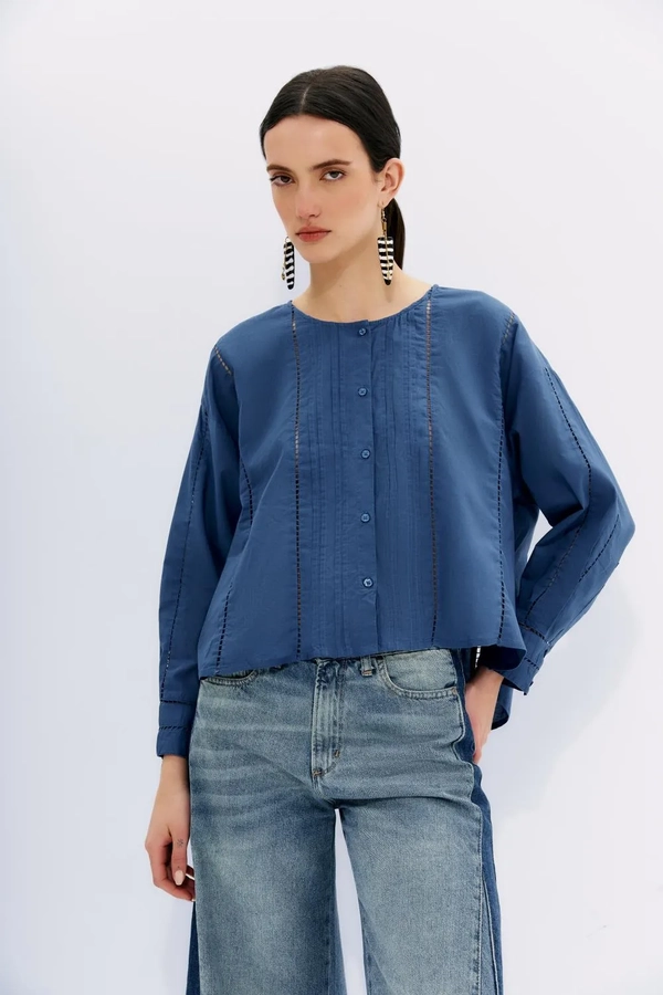 camisa gypsy lace