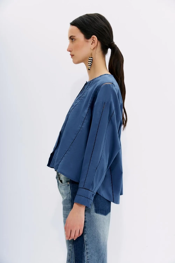 camisa gypsy lace