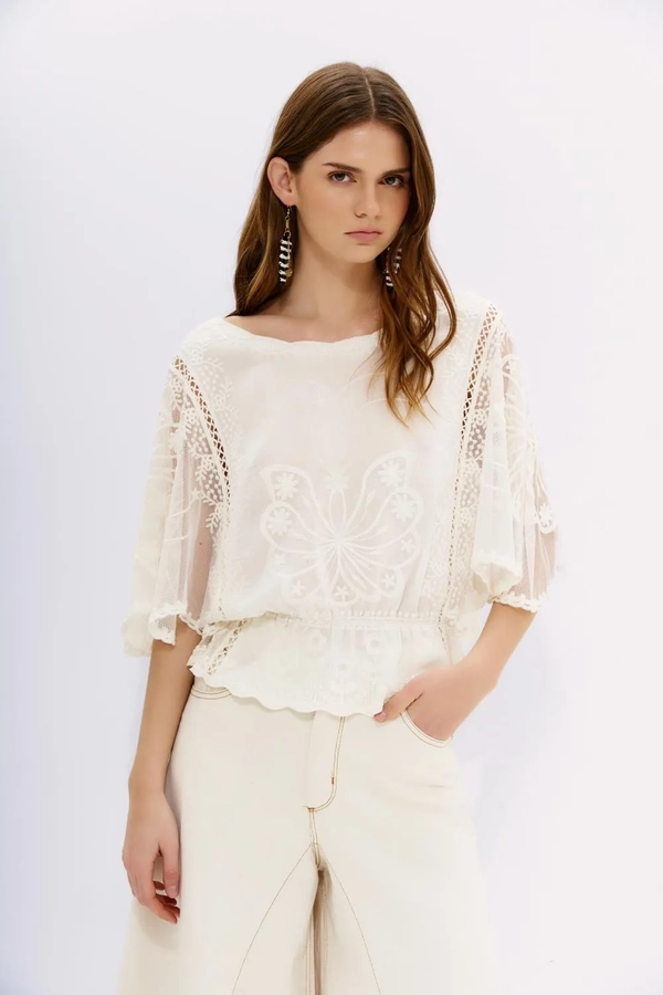 camisa mariposa