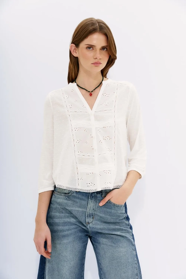 camisa amalita cruda