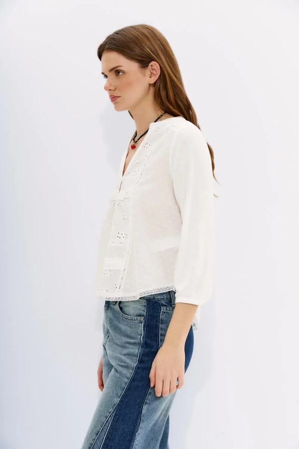 camisa amalita cruda