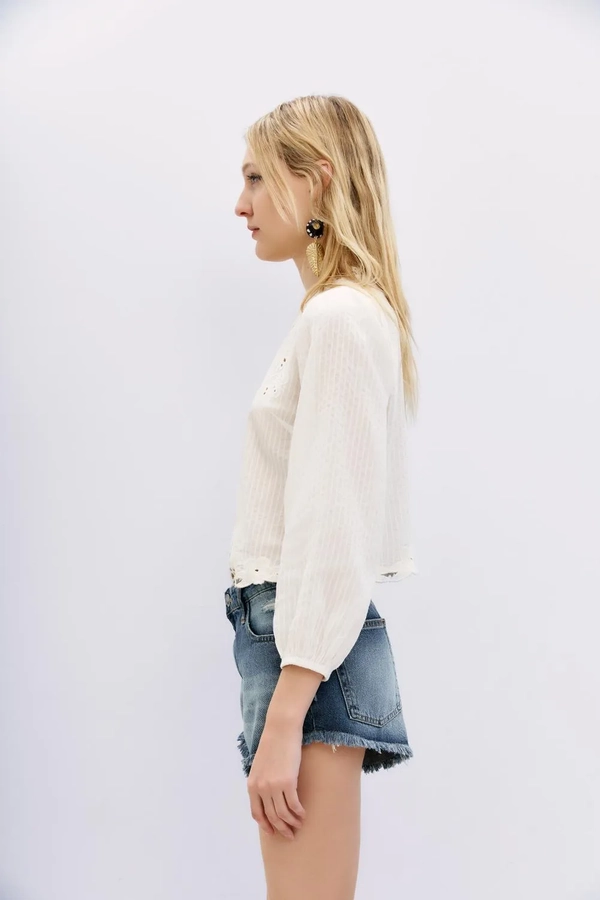 short summer blue