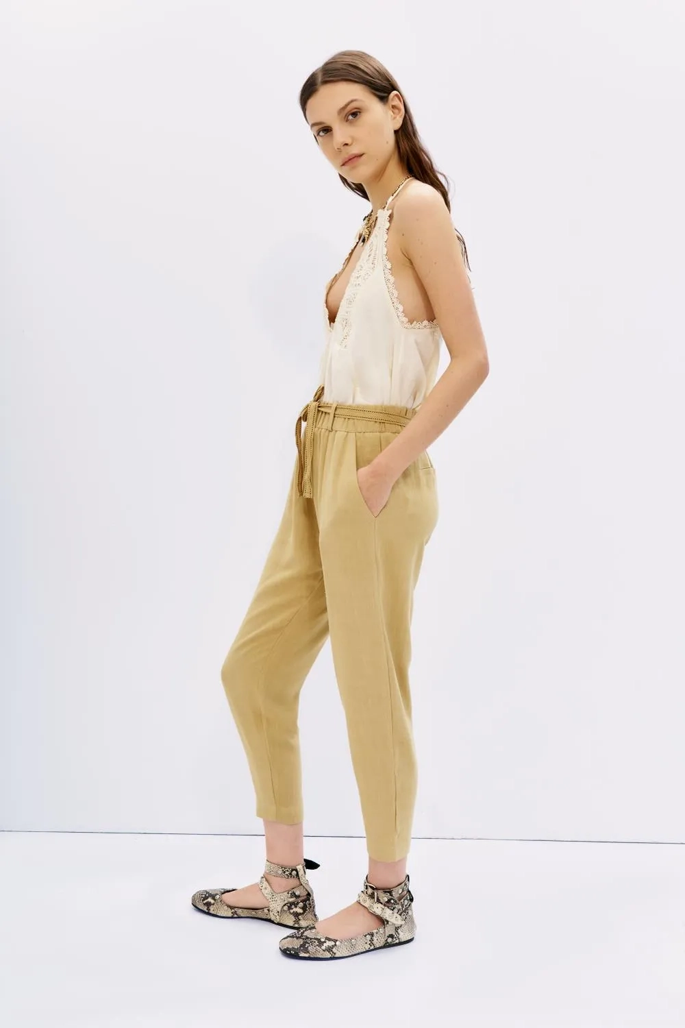 pantalon lino josie