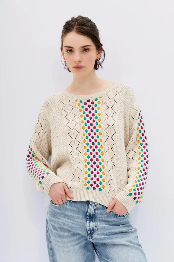 sweater pointelle