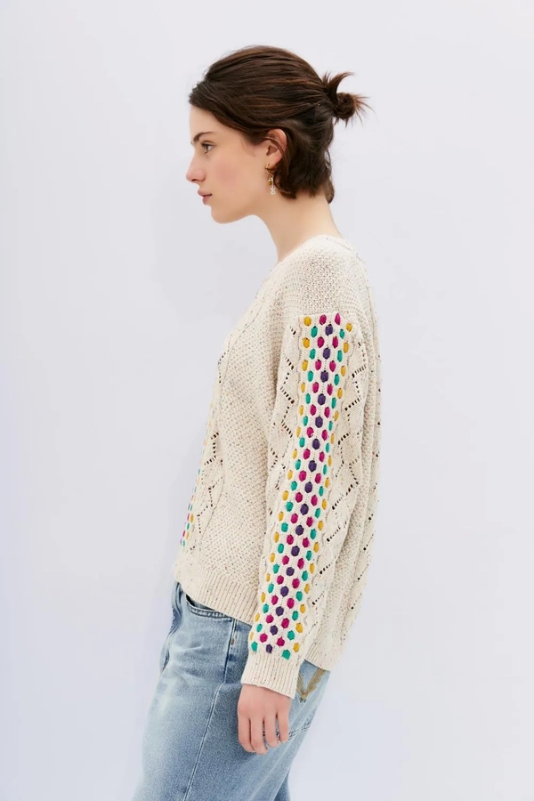 sweater pointelle