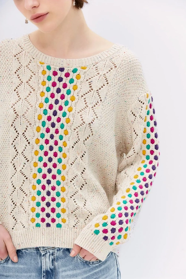 sweater pointelle