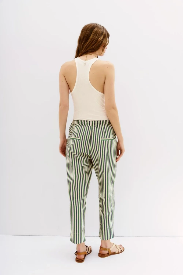 pantalon baggy stripes