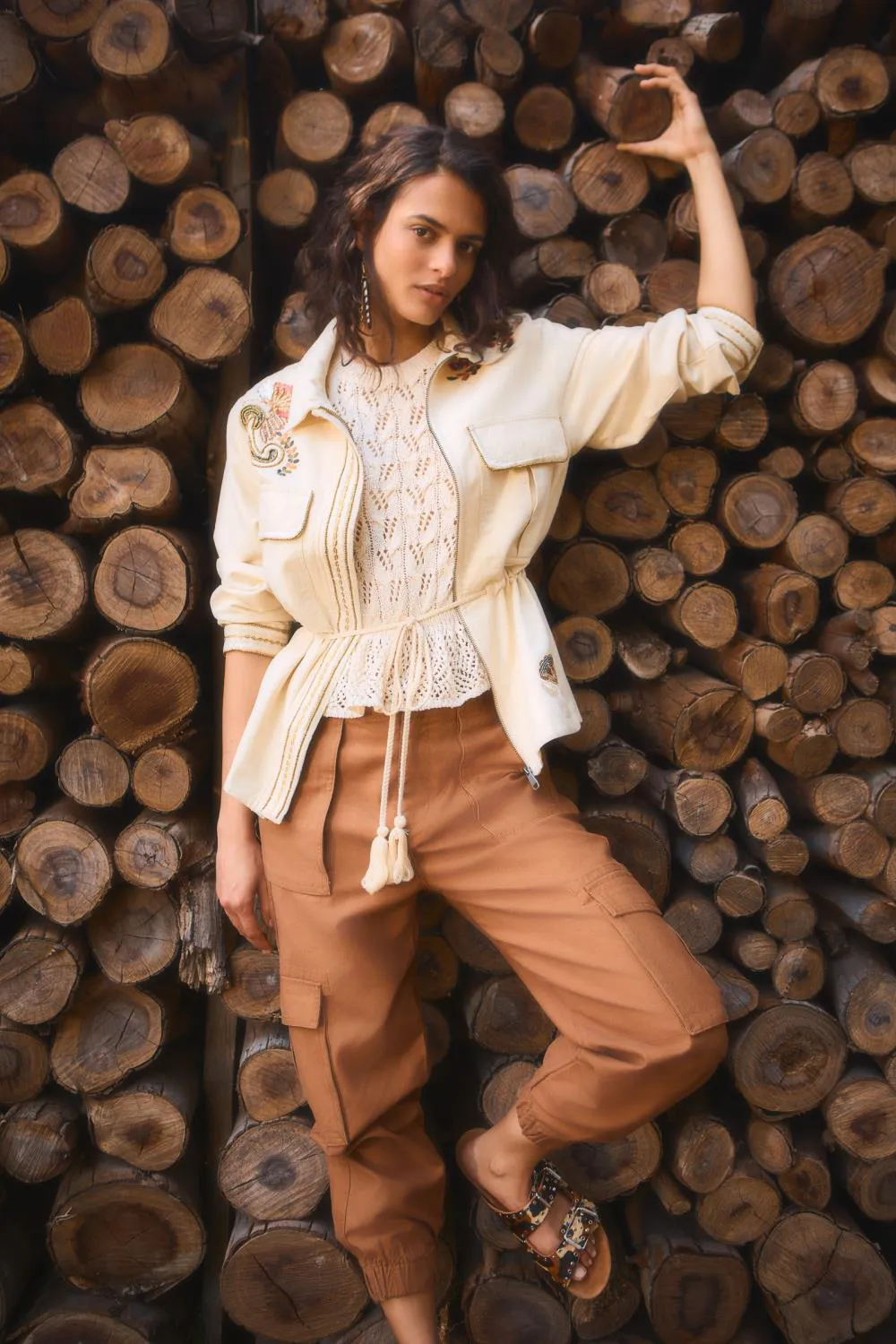 pantalon cargo sur