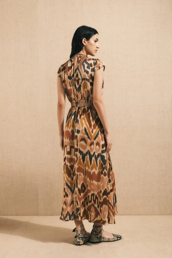 vestido butterfly ikat