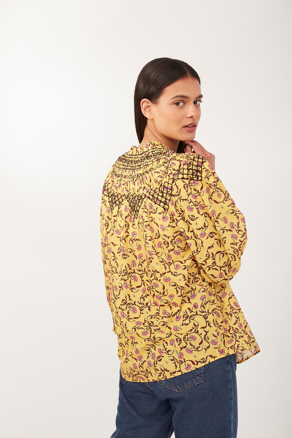 Camisa Smock Sol