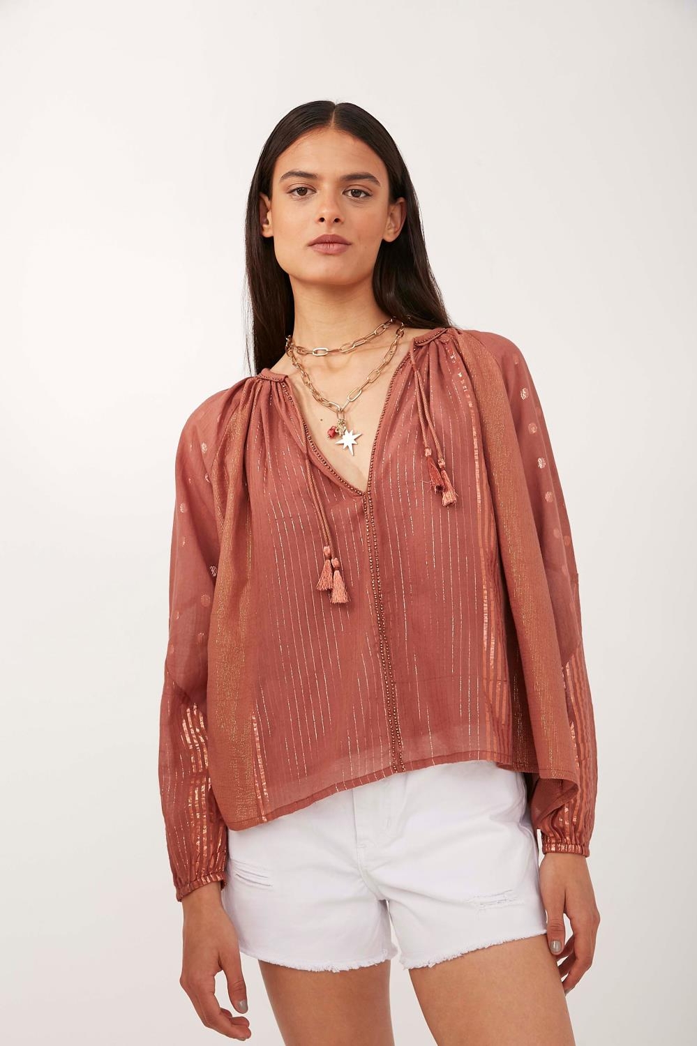Camisa Delu Copper