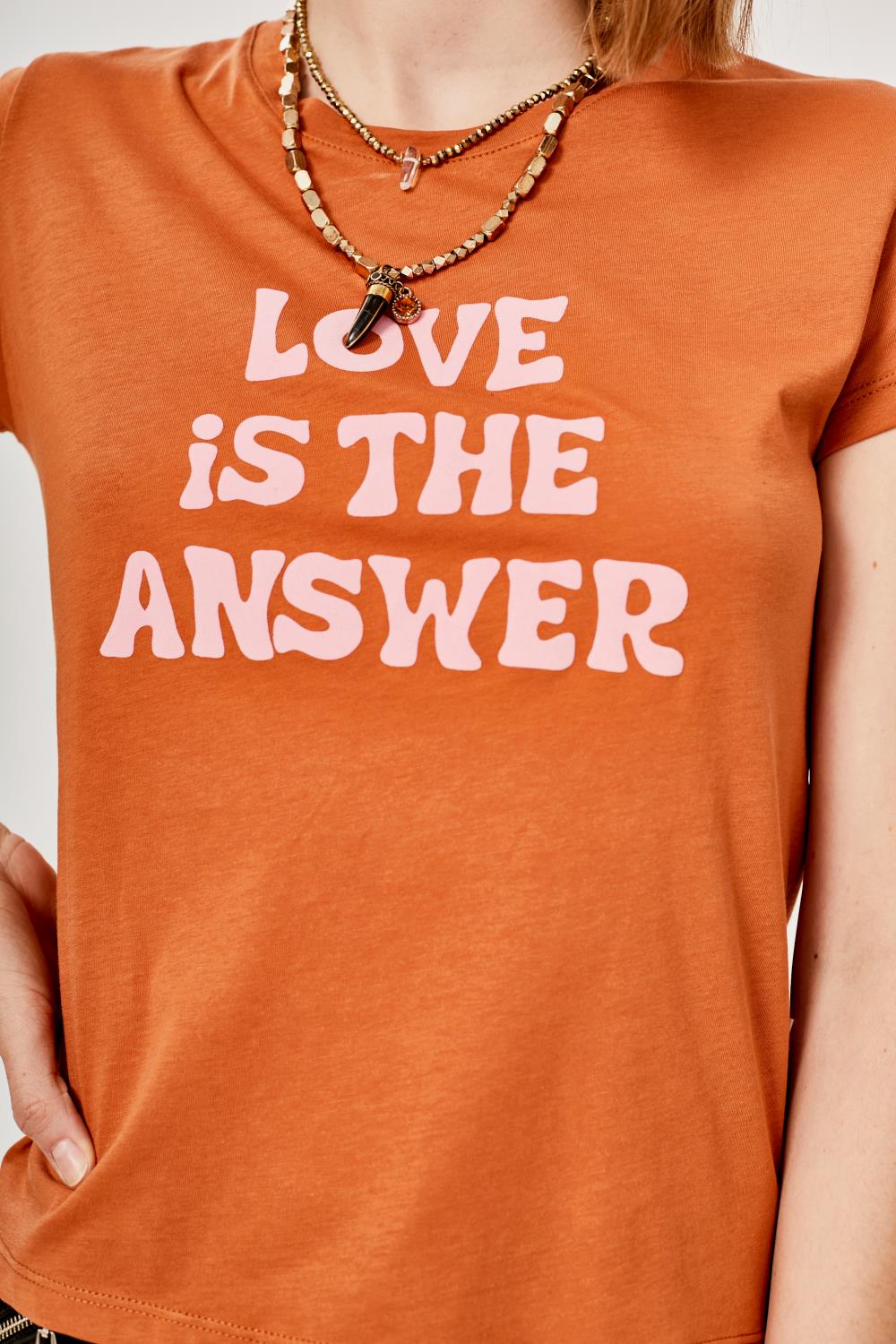 Camiseta Love Is The Answer
