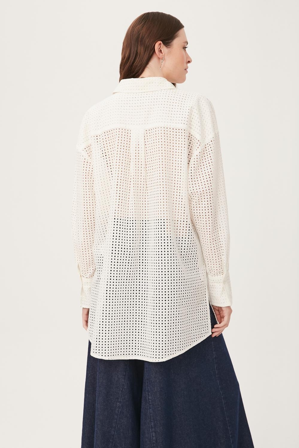 Camisa Lauchi Broderie