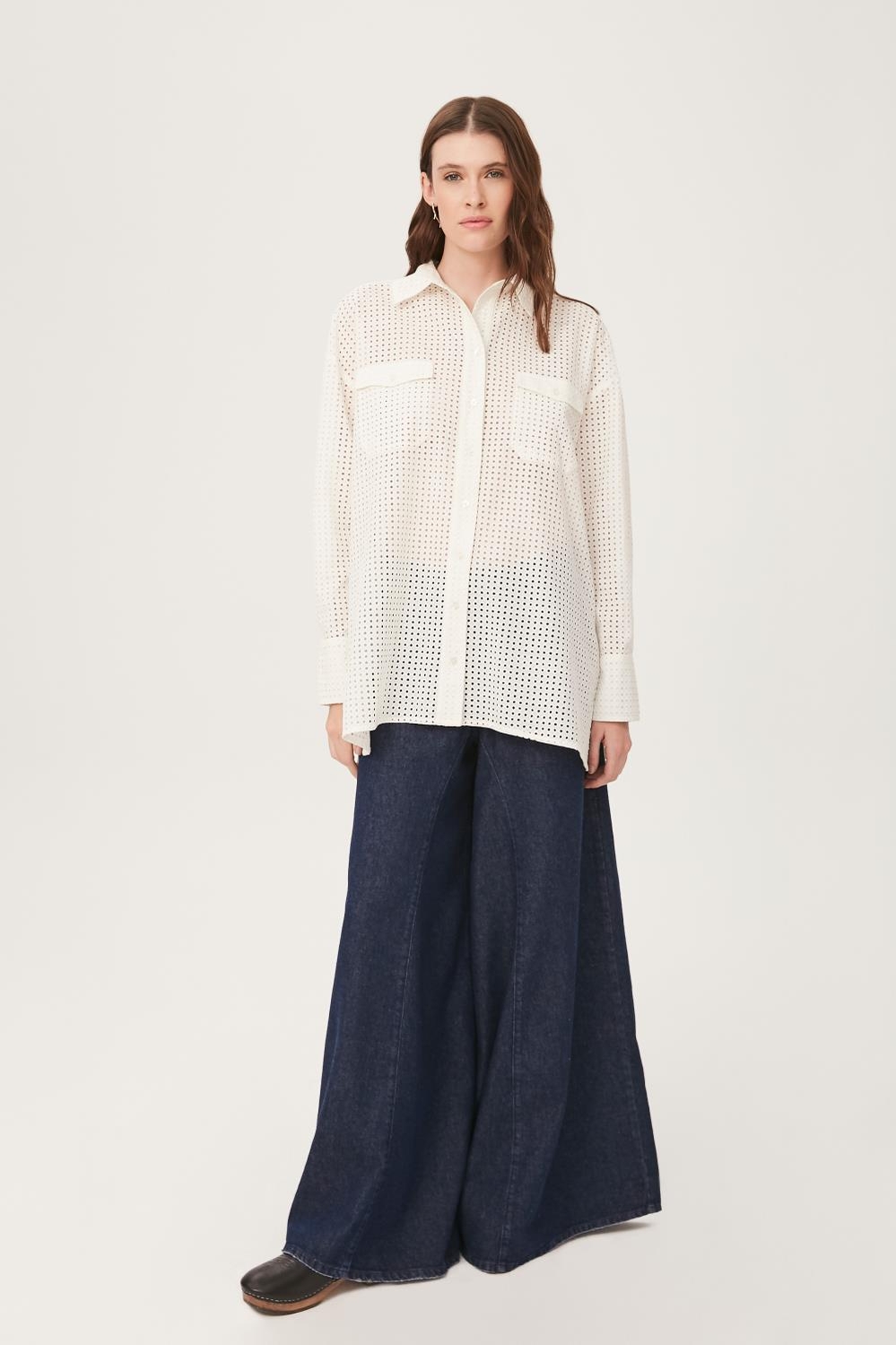Camisa Lauchi Broderie